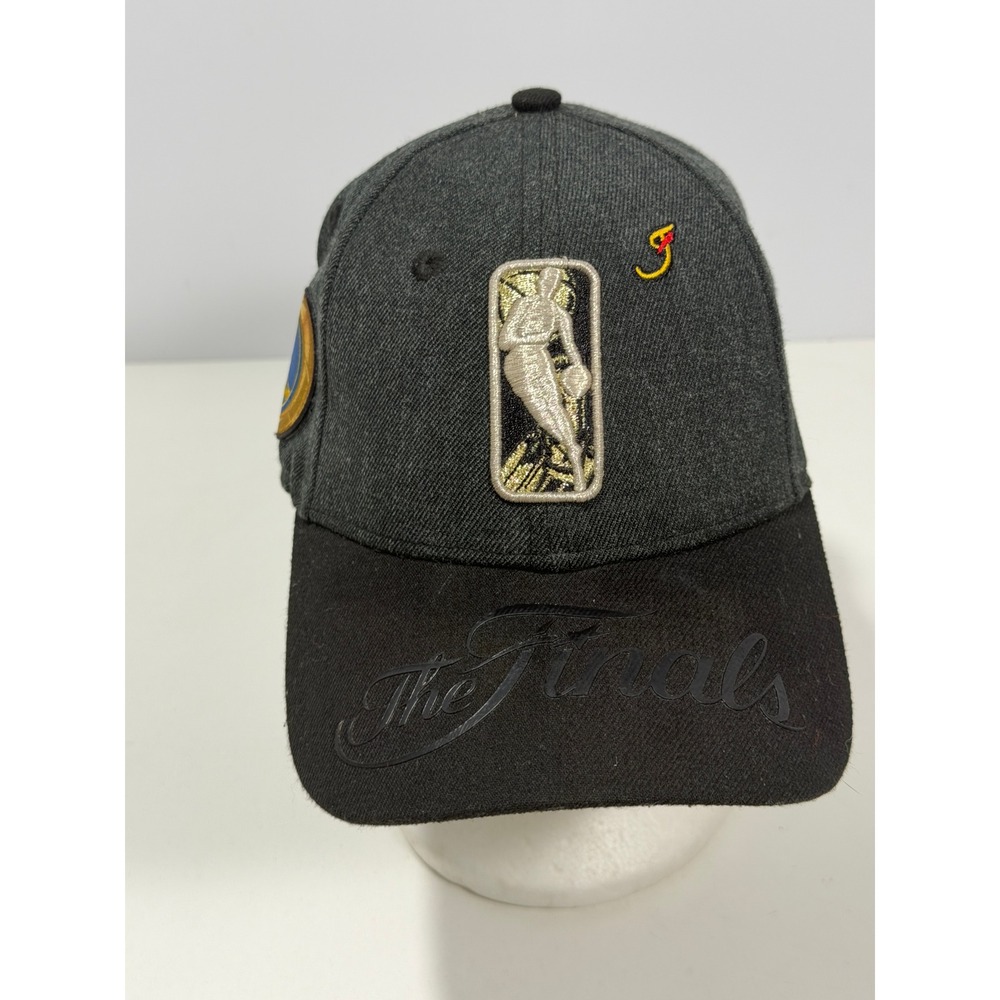 New Era 9FORTY Golden State Warriors NBA Finals Snapback Hat Grey Black Cap